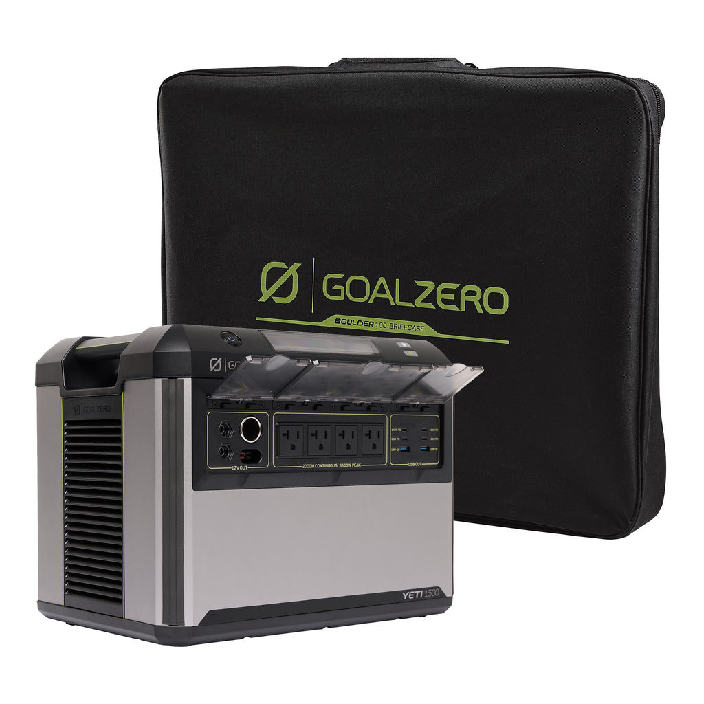 Goal Zero NEW YETI 1500 Portable Power Station 1505Wh LiFePo4 Battery