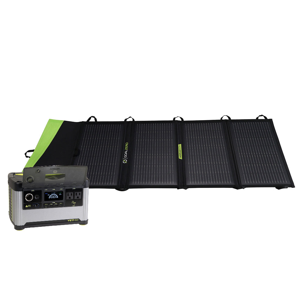 Yeti 300 LFP Power Station + Nomad 50 (Solar Generator) | Goal Zero