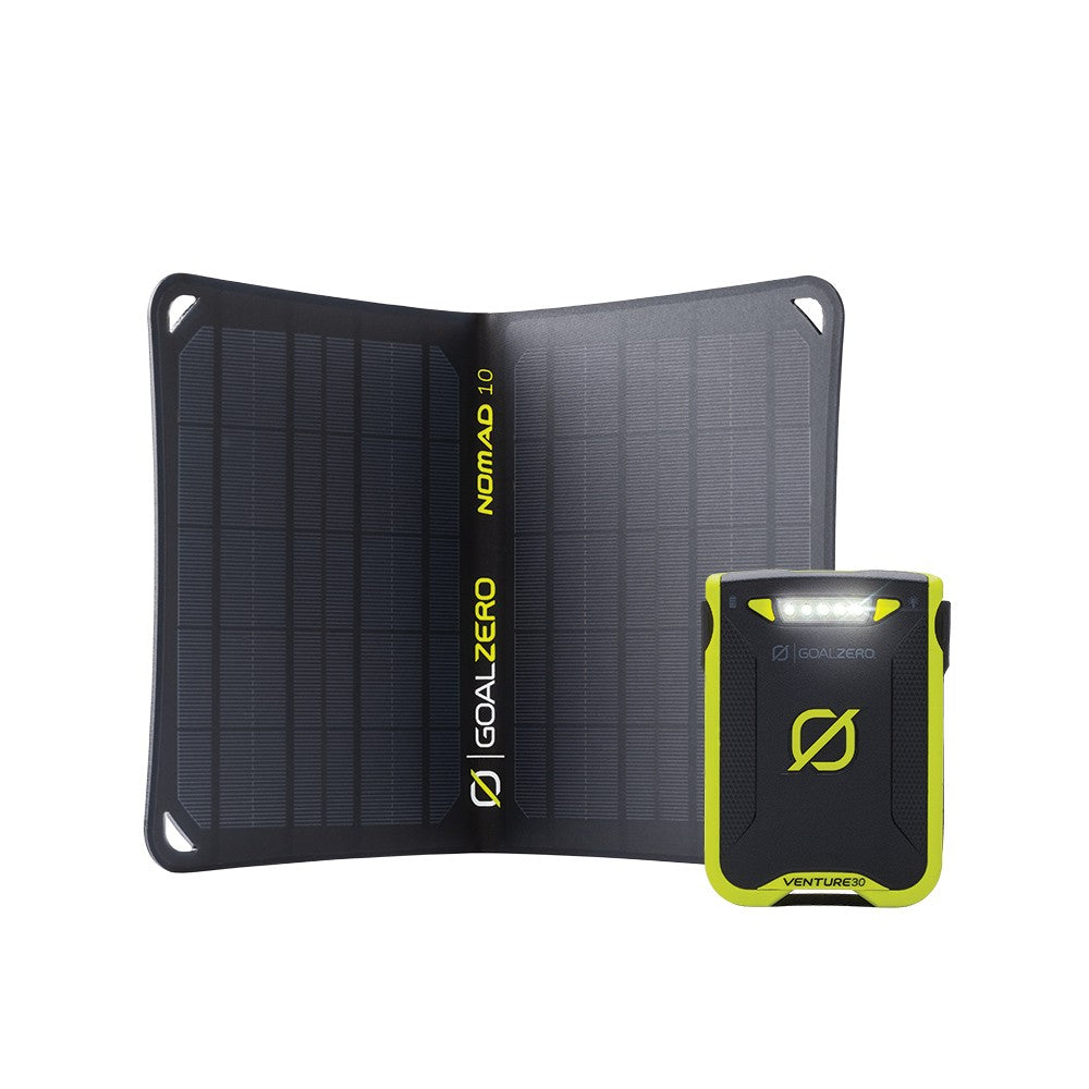 Goal Zero Venture 30 Power Bank + Nomad 7 Pannello solare