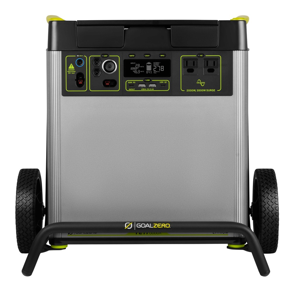 Yeti 6000X Power Station + (2) Ranger 300 BC Solar Generator Yeti 6000X Power Station + (2) Ranger 300 BC Solar Generator