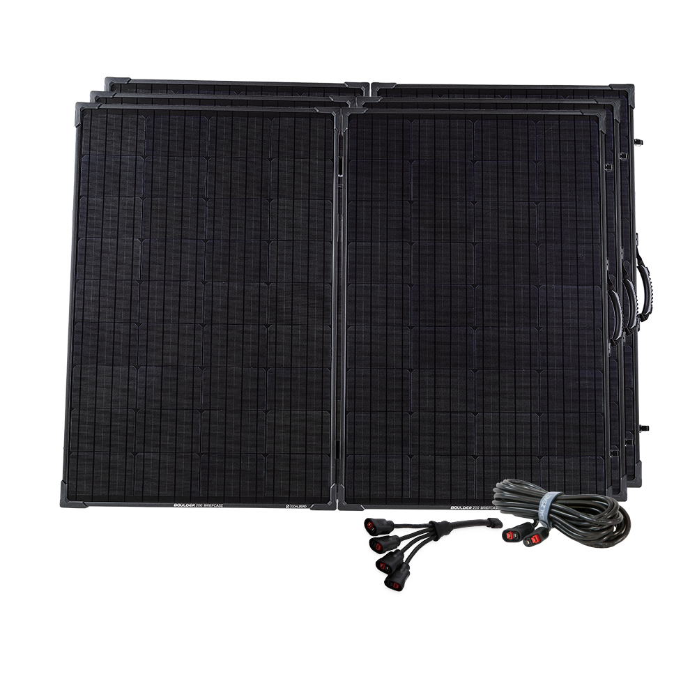 3) Boulder 200 BC Solar Panel Bundle – Goal Zero