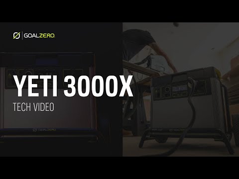 Yeti 3000X + Ranger 300 BC Solar Generator