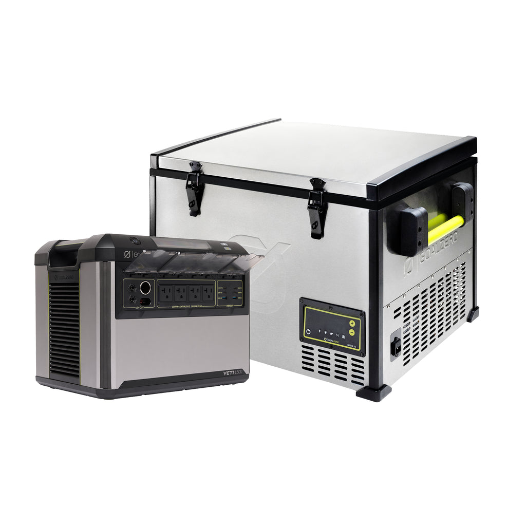 Goal Zero NEW YETI 1500 Portable Power Station + Alta 50 Electric Cooler