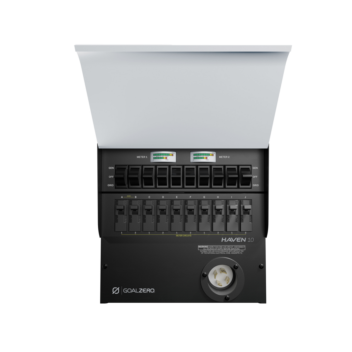 8 kWh Haven Home Battery Backup w/ Haven 10 Transfer Switch | Goal