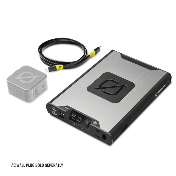 スマホアクセサリー GOAL ZERO Sherpa 100 AC Power Bank 4th New Sherpa 100AC Wireless Charging Power Bank 25600mAh