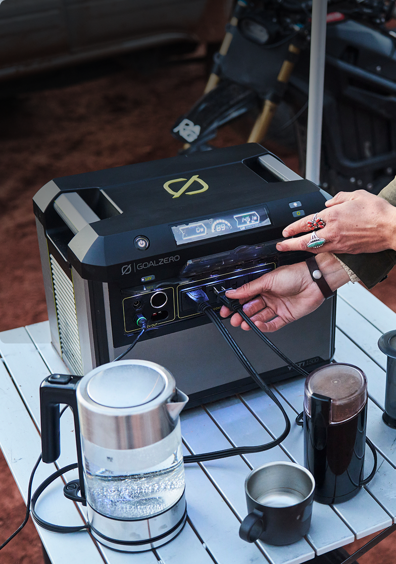 when you’re off the grid