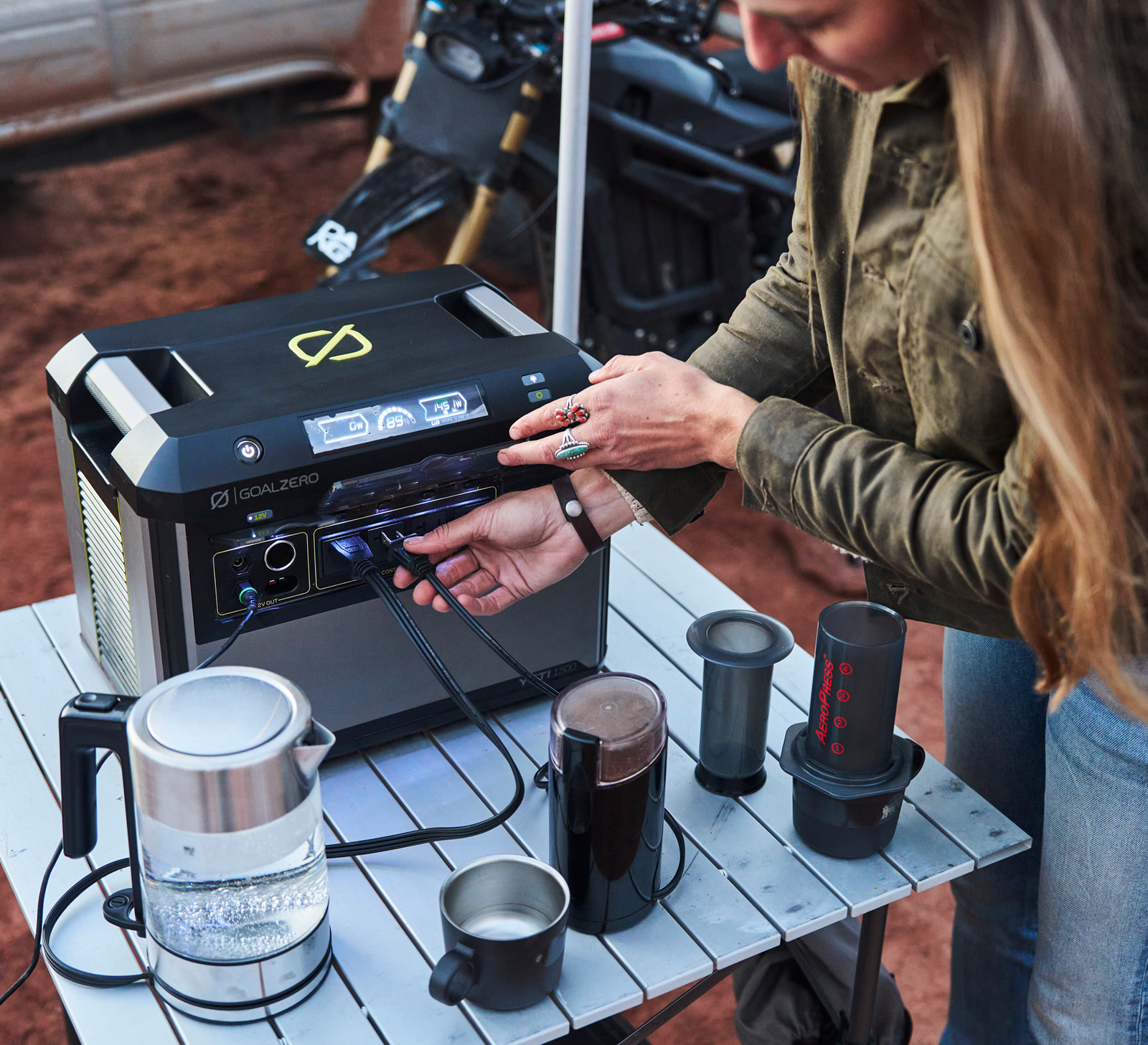 when you’re off the grid