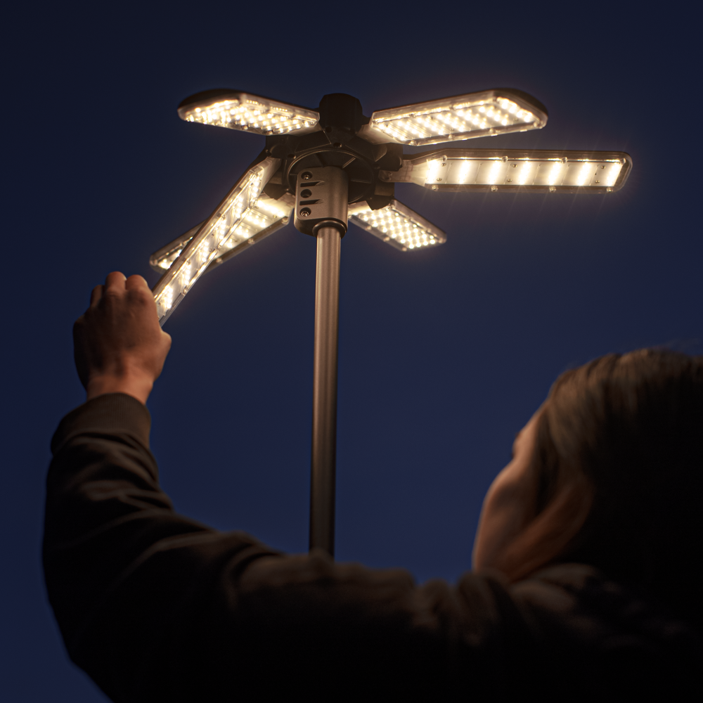 Skylight Portable Area Light - 6,000 Lumens LED Work & Camping