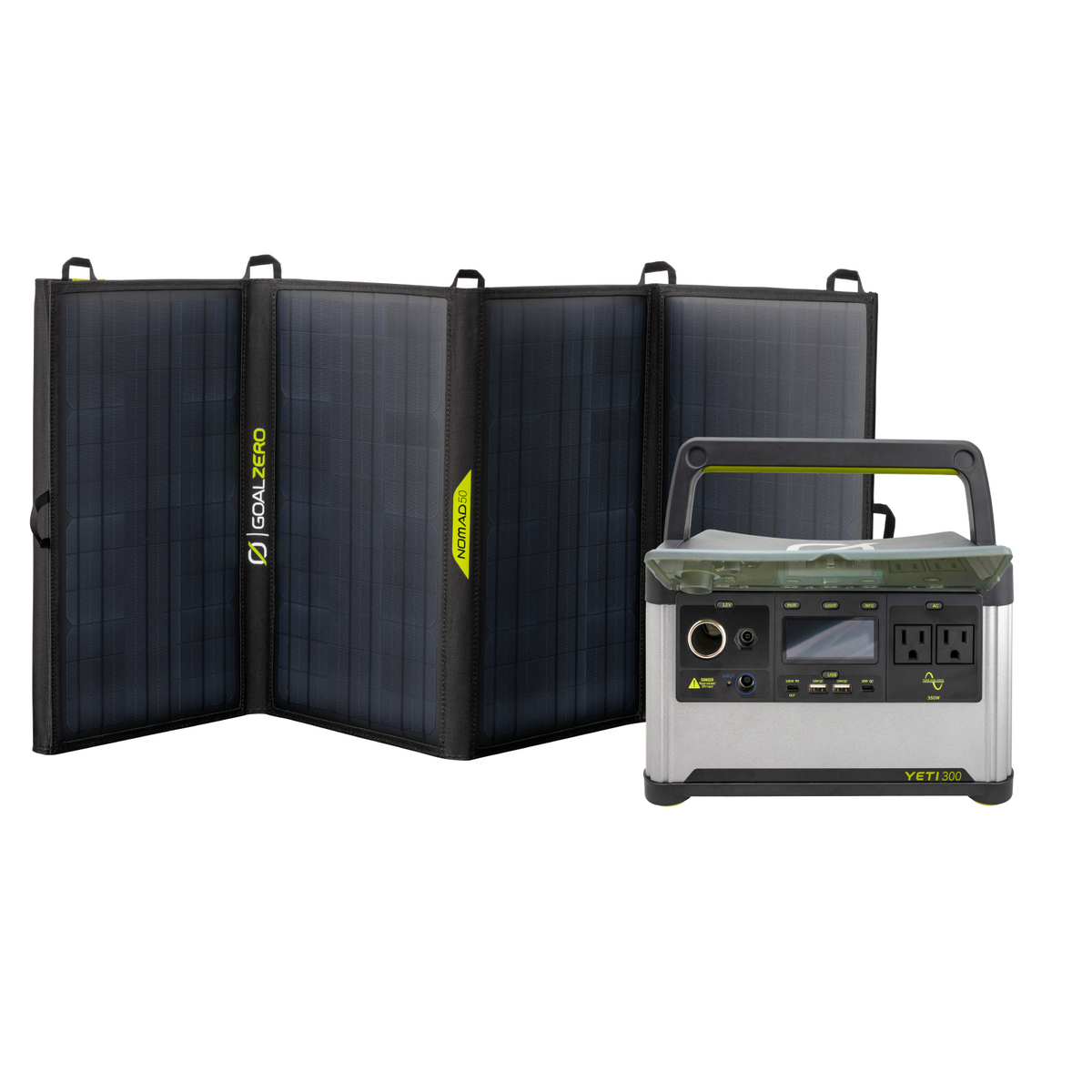 Yeti 300 LFP Power Station + Nomad 50 (Solar Generator) | Goal Zero
