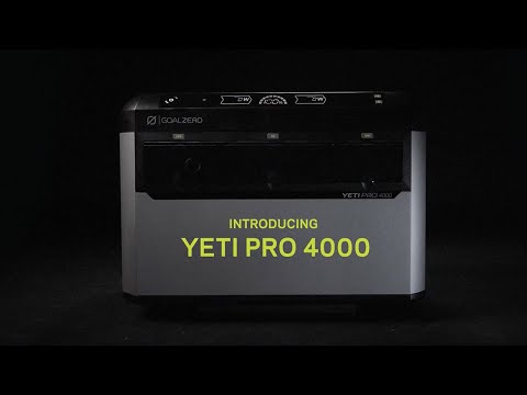 Yeti Ranger Yeti PRO 4000 + (4) Ranger 300 Briefcase Solar Generator | Goal Zero