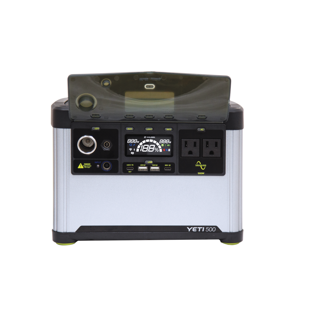 Yeti 500 + Boulder 100 Briefcase Solar Generator | Goal Zero