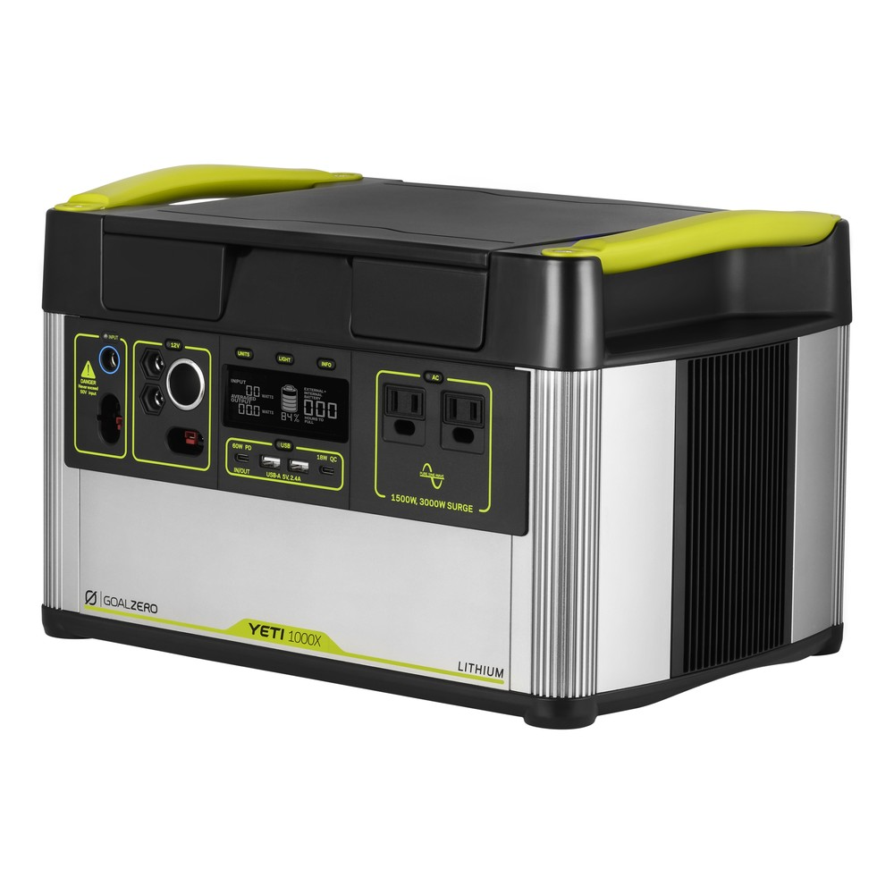 Yeti 1000X + Ranger 300 BC Solar Generator – Goal Zero