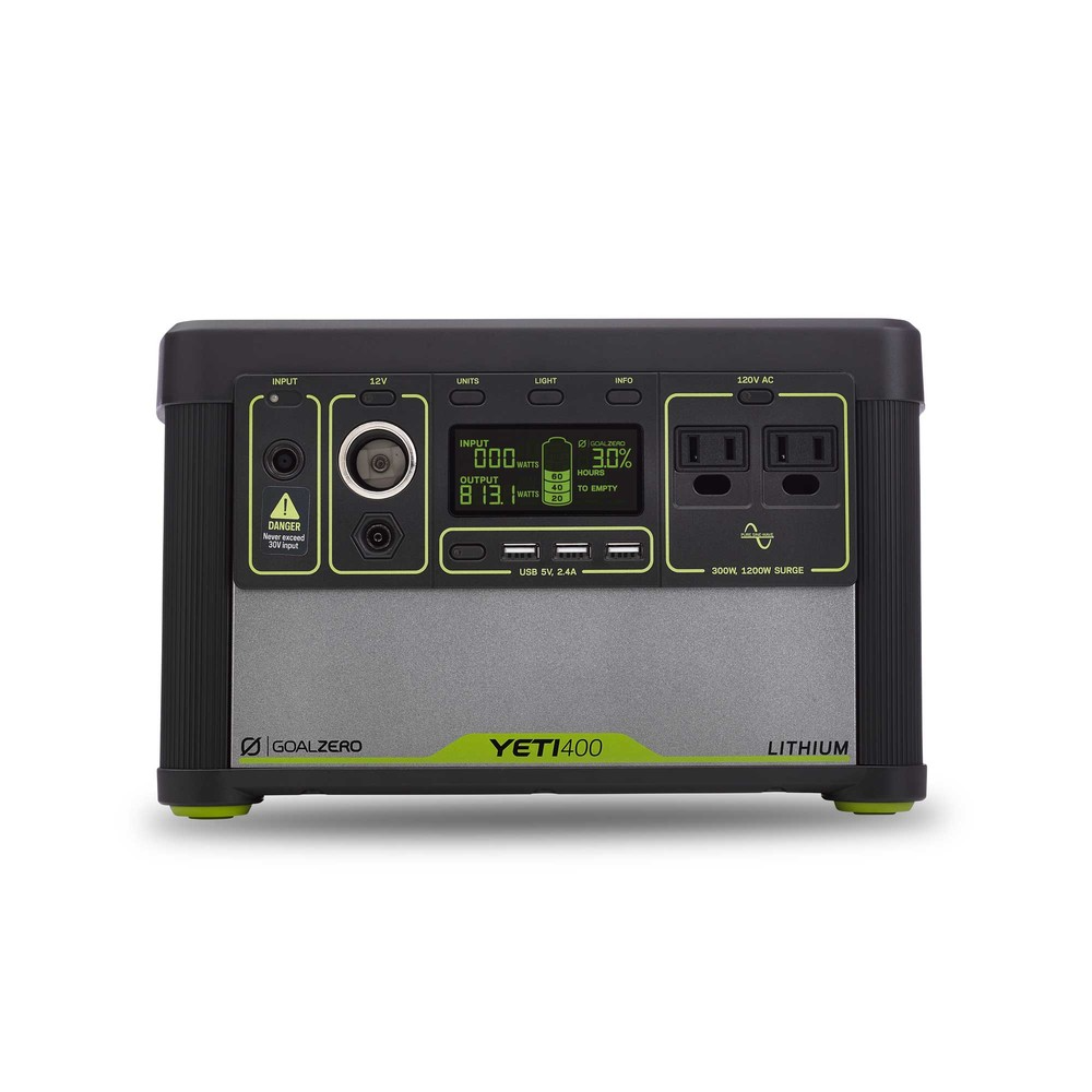 Yeti 400 Lithium Portable Power Station – Goal Zero