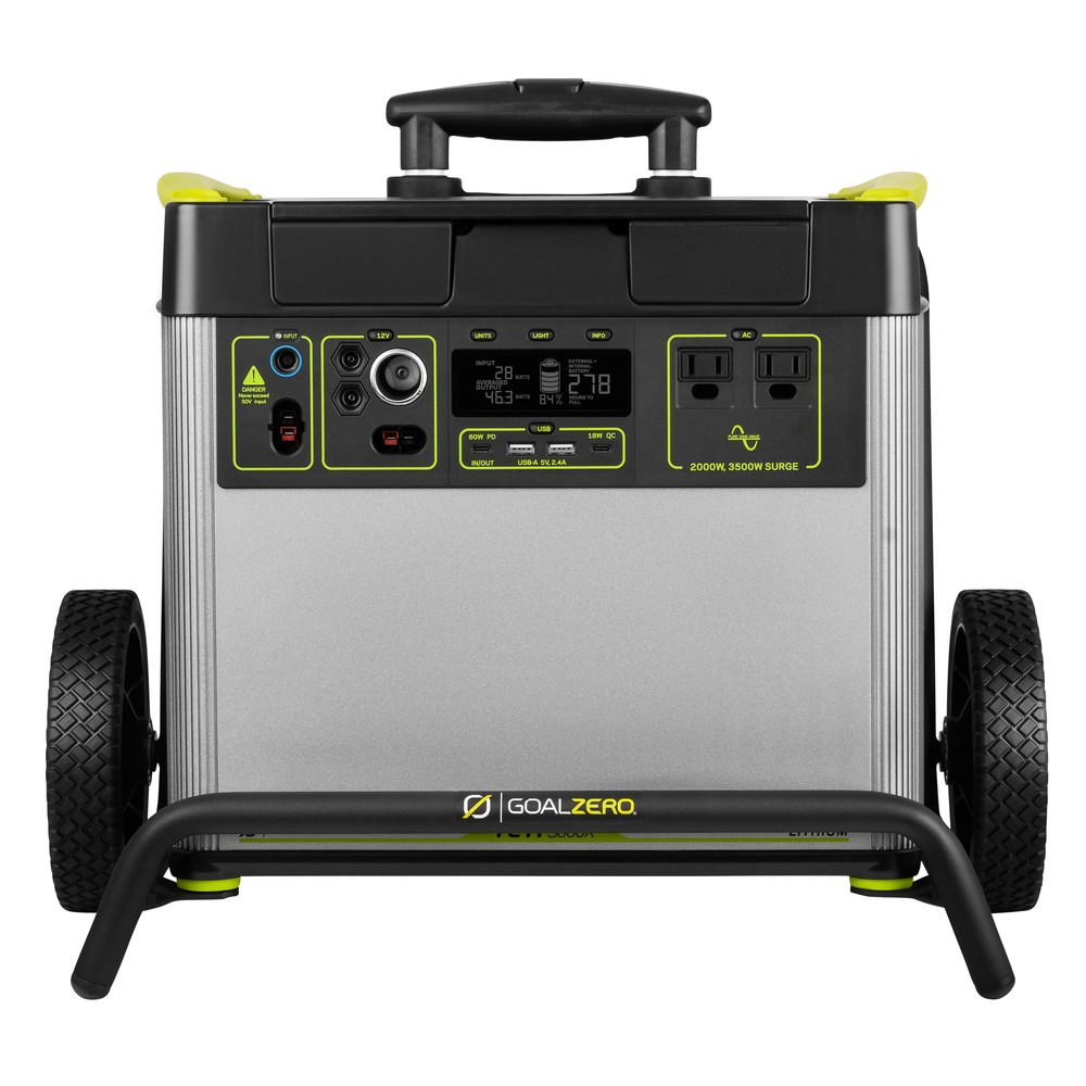 Yeti Ranger Yeti 3000X + Ranger 300 BC Solar Generator – Goal Zero