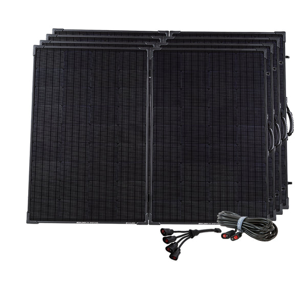 4) Boulder 200 BC Solar Panel Bundle – Goal Zero