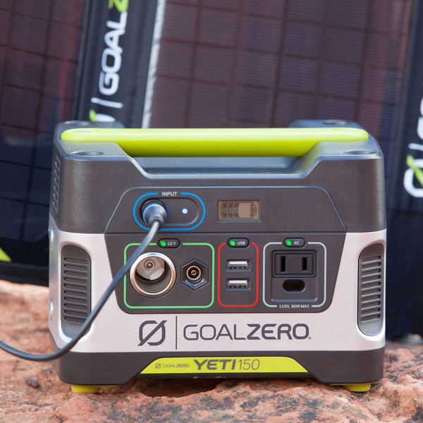 ENERGIA SOLAR PORTATIL! Generador Eléctrico Goal Zero Yeti 150 ☀️🔋 Batería  para camper 