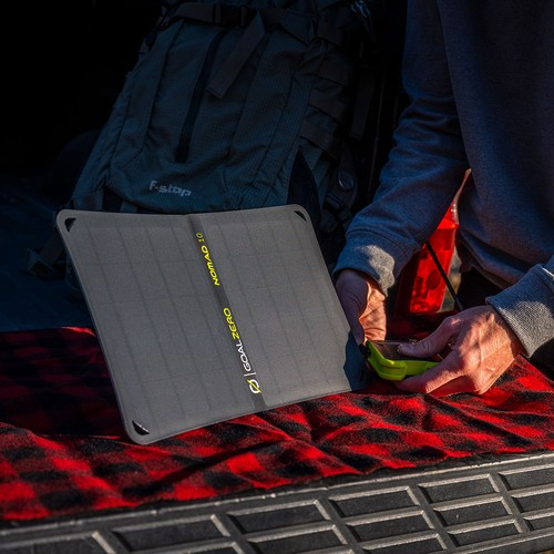 Nomad 10 10W Foldable Solar Panel w/ USB - Portable Solar Charger