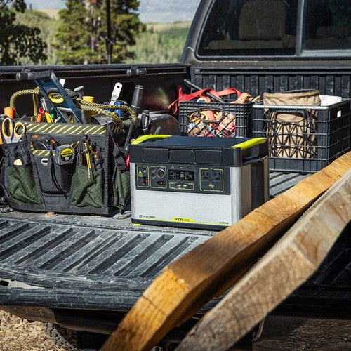 Yeti 1500X + Boulder 200 BC Solar Generator – Goal Zero