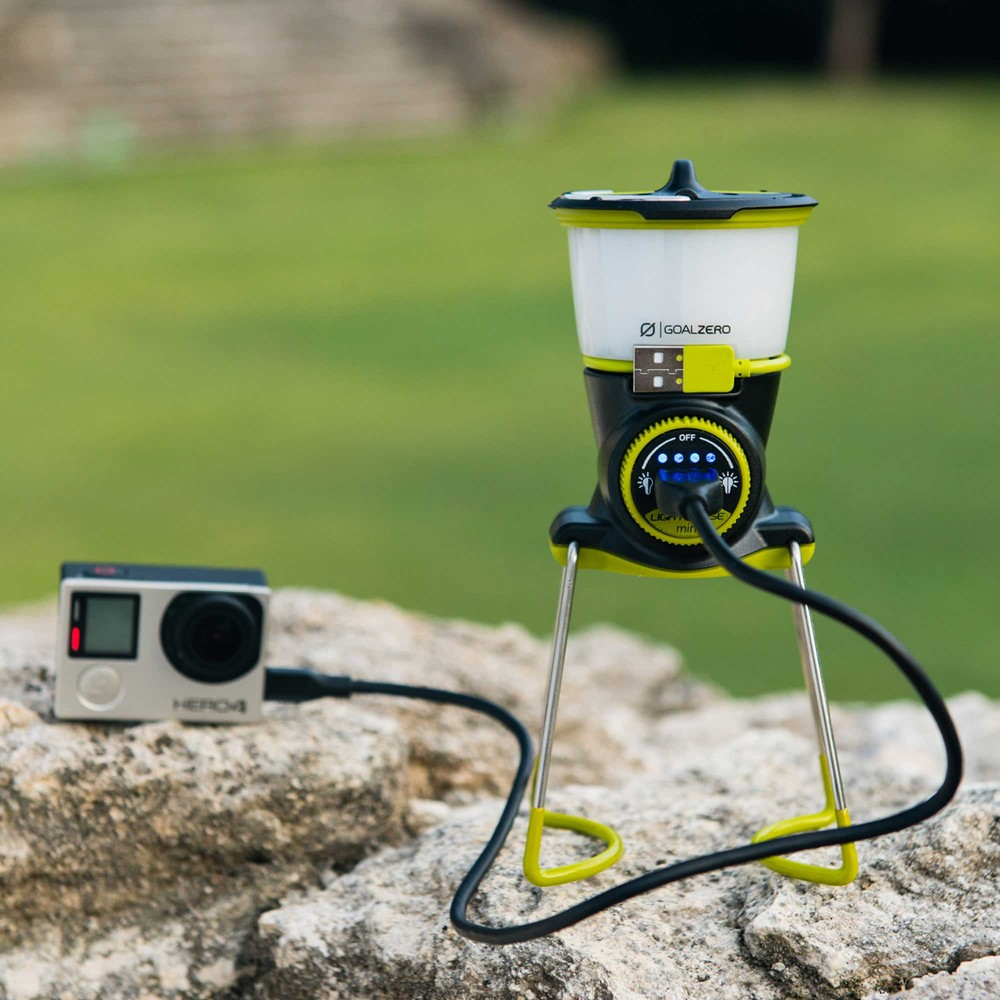 Goal Zero Lighthouse Mini Core Rechargeable Lantern with USB Power Hub Goal Zero Lighthouse Mini Core Rechargeable Lantern with USB Power Hub