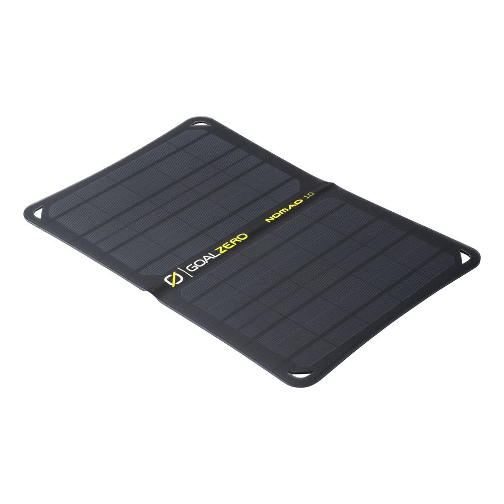 Nomad 10 10W Foldable Solar Panel w/ USB - Portable Solar Charger