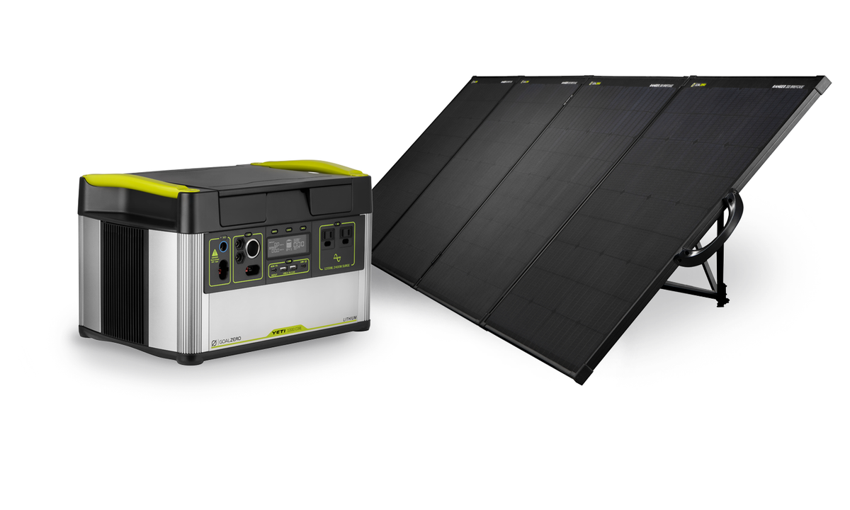 Yeti 1000 Core Power Station + Ranger 300 Briefcase Solar