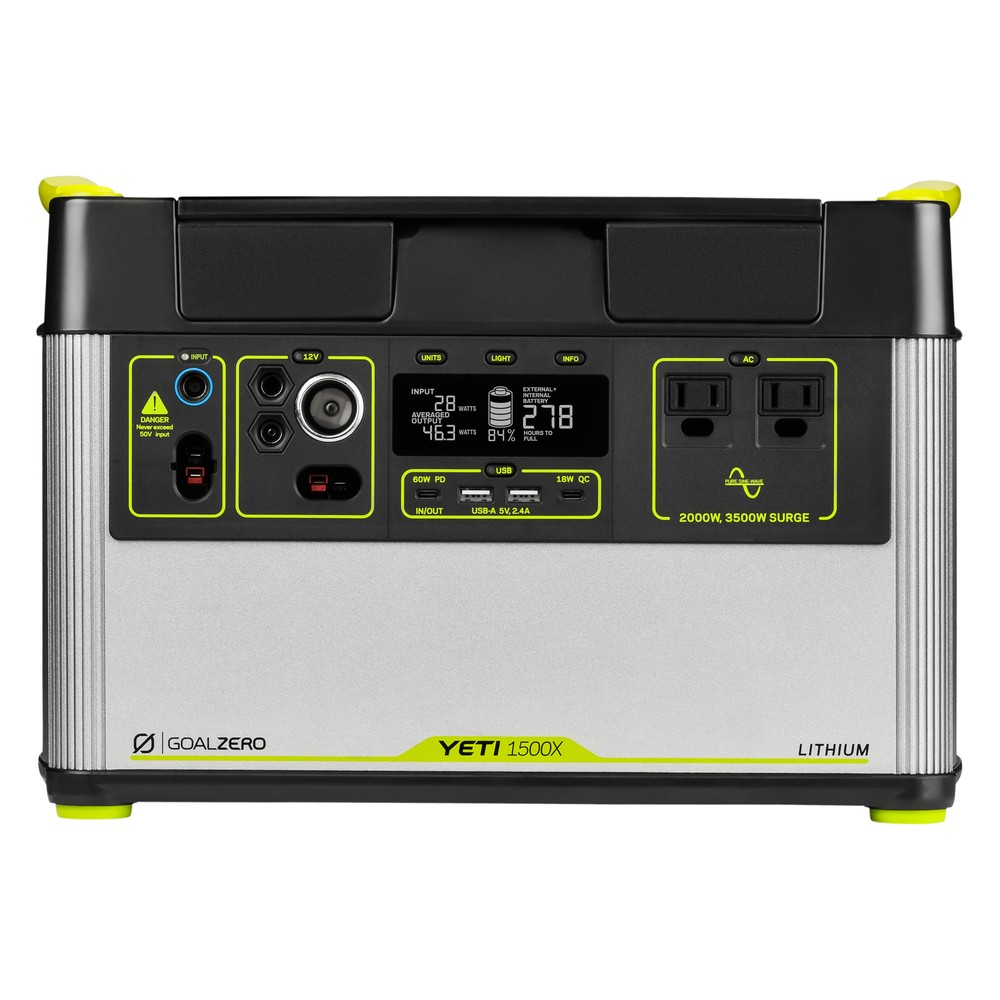 Yeti 1500X + (2) Nomad 200 Solar Generator – Goal Zero