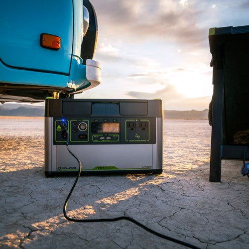 Yeti 1000X + Boulder 200 BC Solar Generator – Goal Zero
