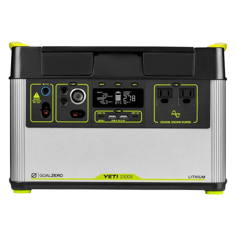 GoalZero 4個セット　付属品多数 Yeti 1500X + (4) Boulder 100 BC Solar Generator – Goal Zero