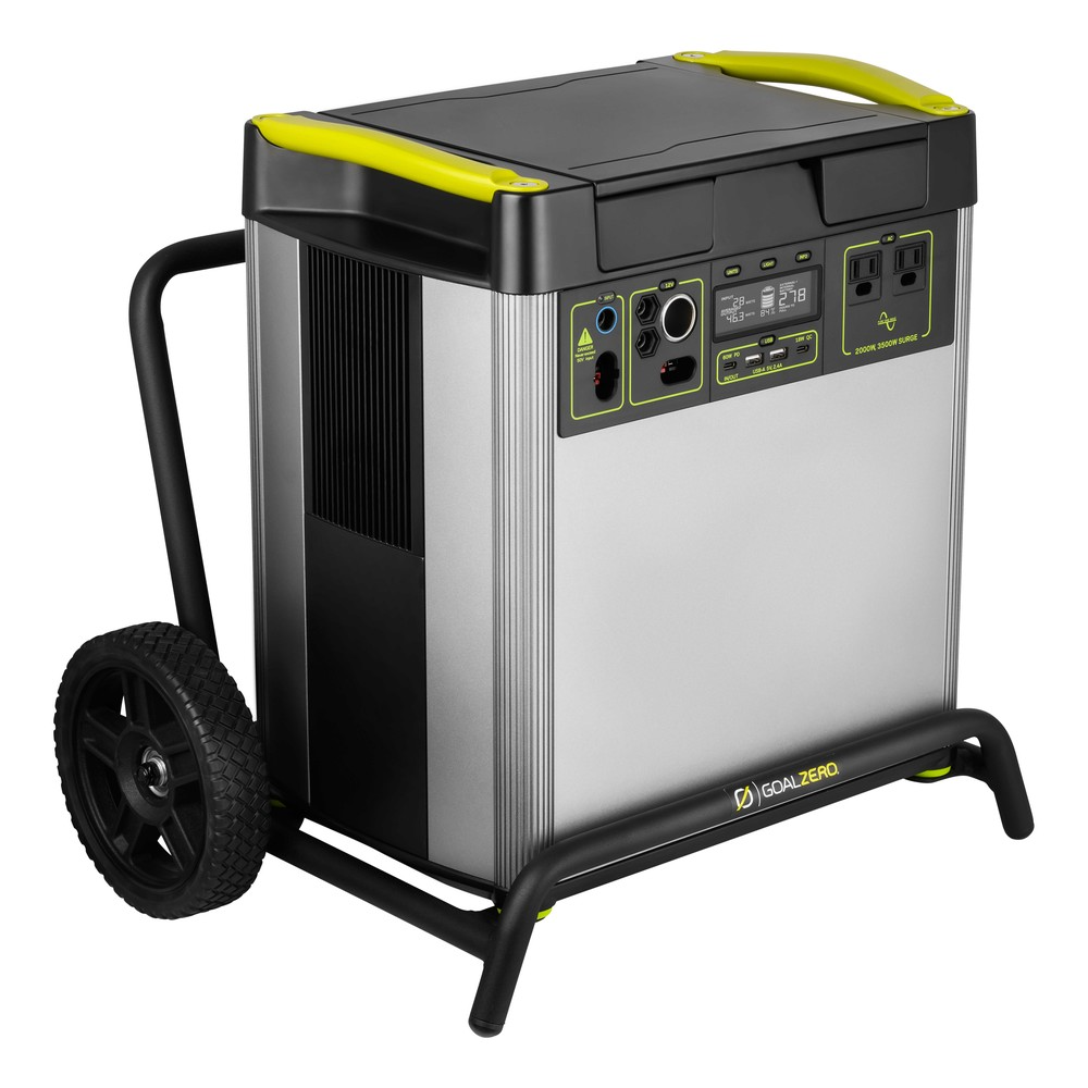 Yeti Ranger Yeti 6000X Power Station + (2) Ranger 300 BC Solar Generator – Goal Zero
