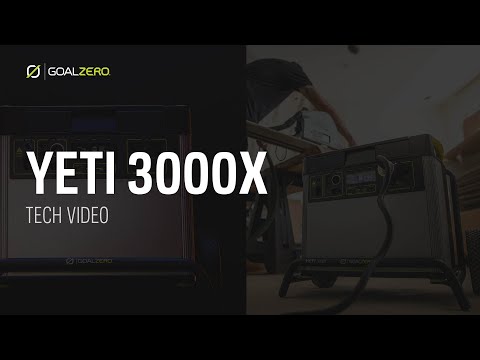 Goal Zero Yeti 3000X Power Station Tech Video