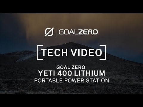 Centrale électrique portative au lithium Yeti 400