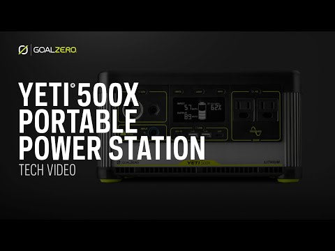 Yeti 500X + Générateur Solaire Nomad 100